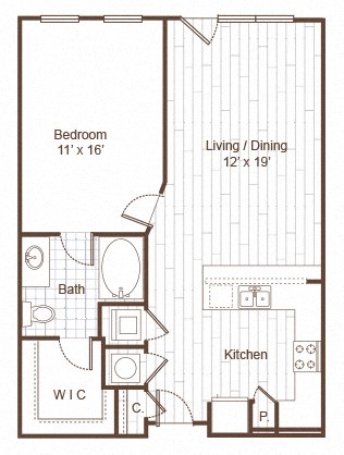 1 Bedroom Apartment